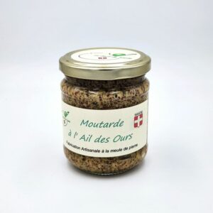 Moutarde Rustic Ail des Ours